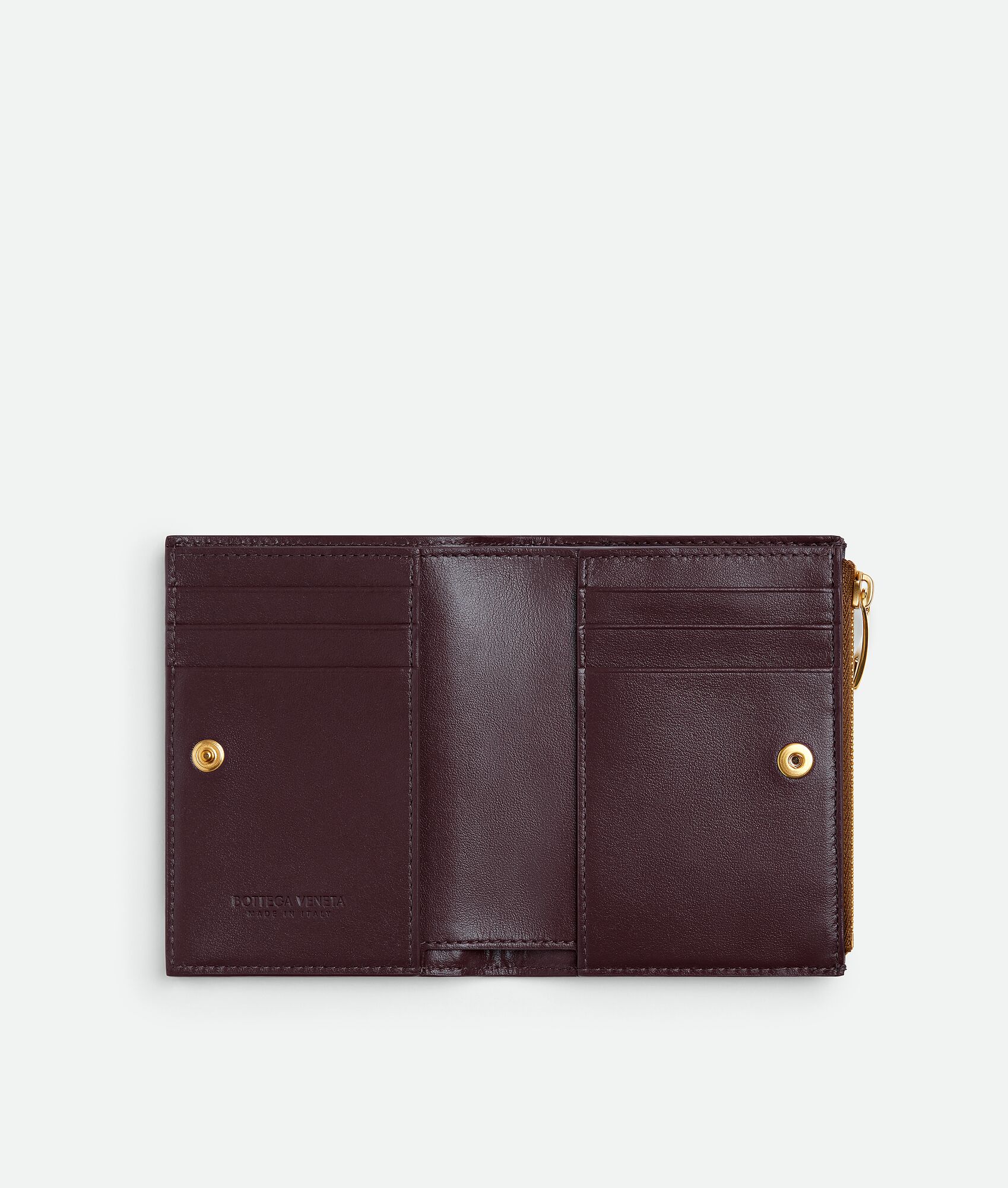 BOTTEGA VENETA 小号Intrecciato编织双折钱包