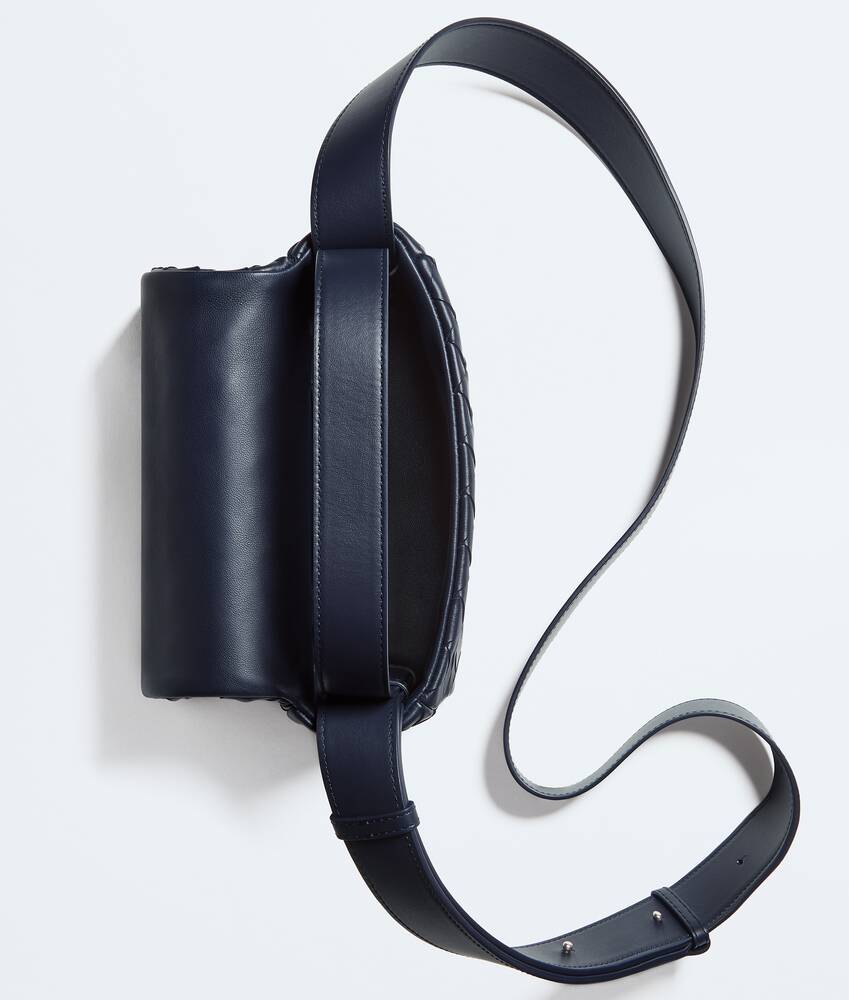 BOTTEGA VENETA 迷你Intrecciato编织翻盖手袋