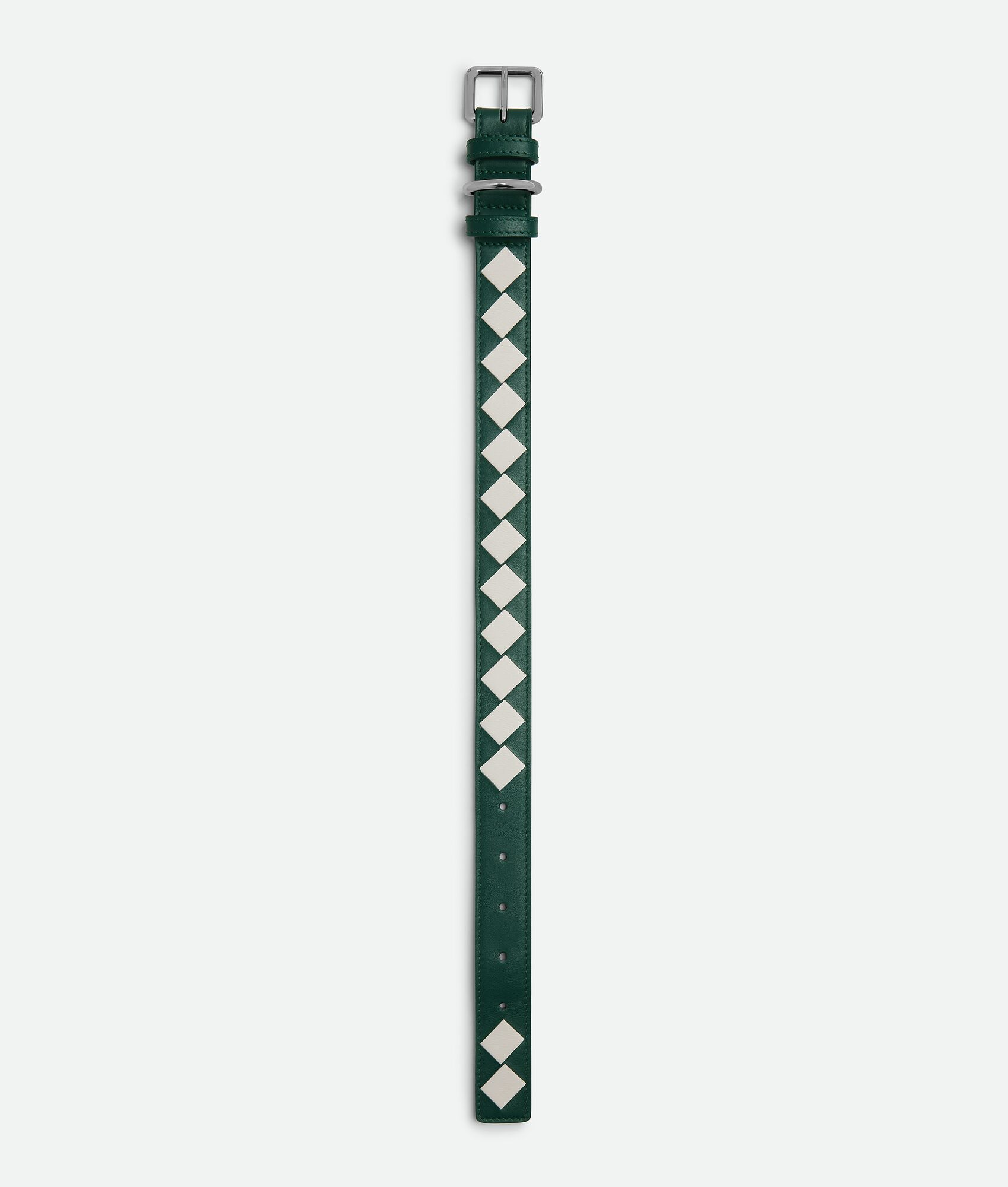 BOTTEGA VENETA 中号Intrecciato编织宠物狗项圈