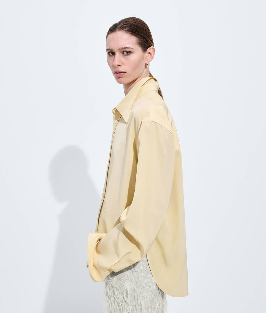 BOTTEGA VENETA 桑蚕丝配粘胶纤维衬衫