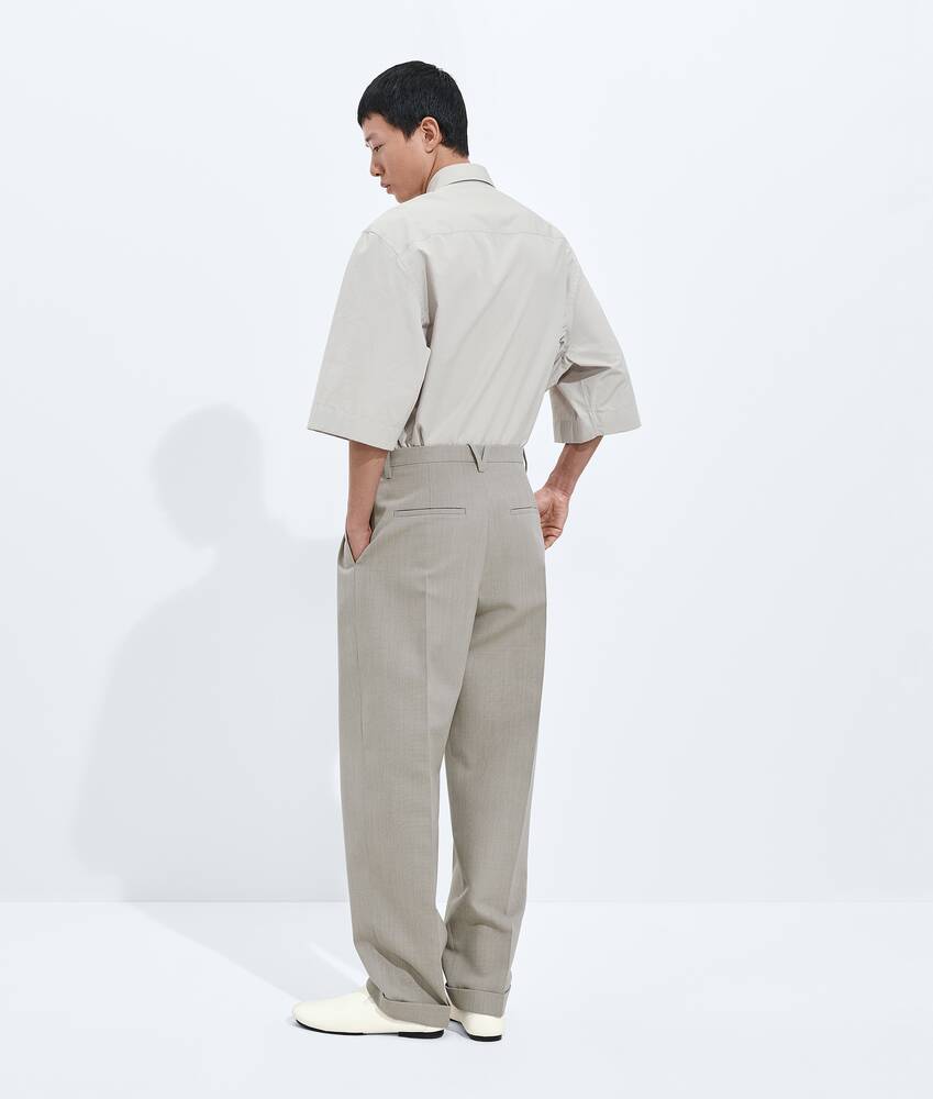 BOTTEGA VENETA 羊毛混色长裤