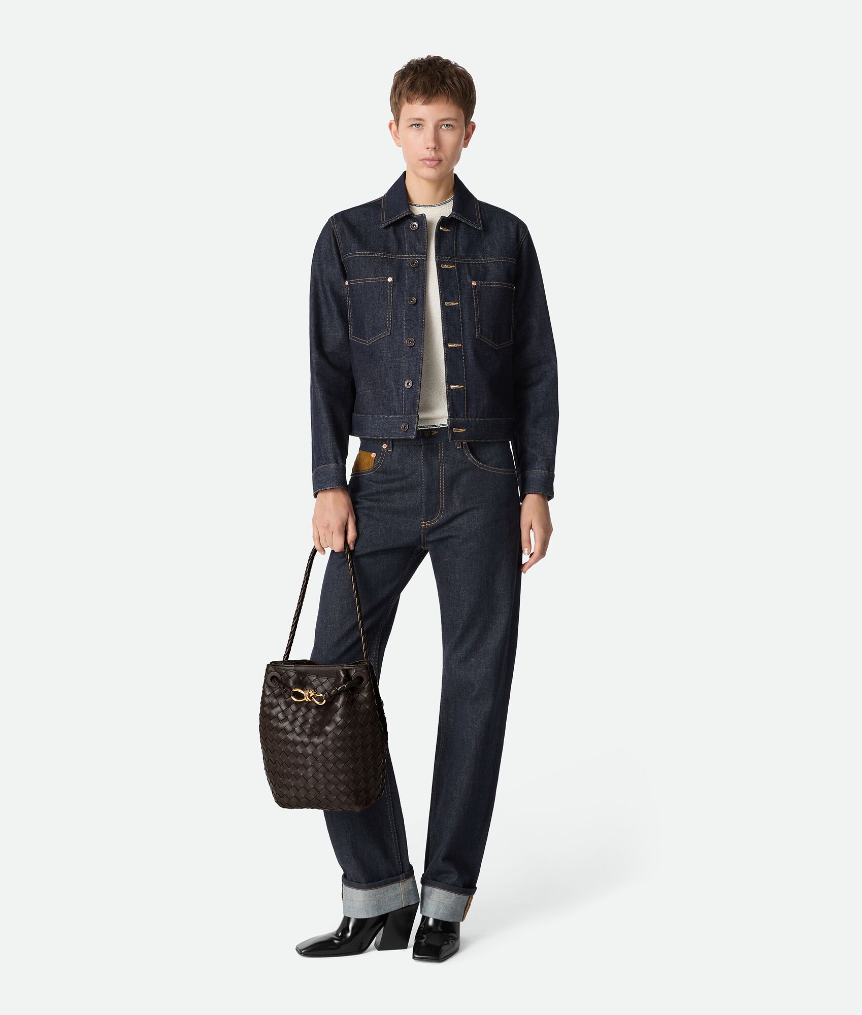 BOTTEGA VENETA 小号Andiamo水桶包