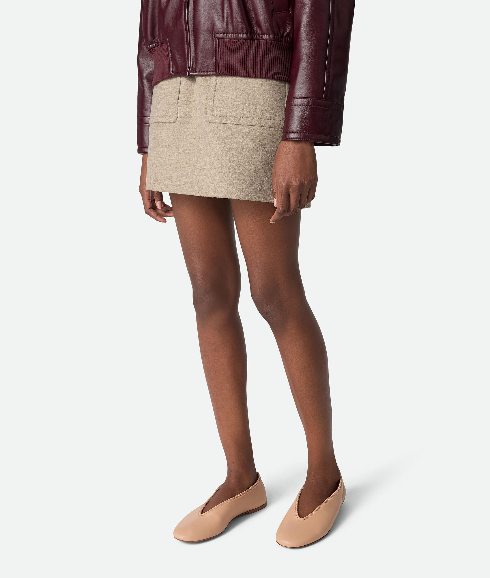 BOTTEGA VENETA 女士Rosa芭蕾舞鞋