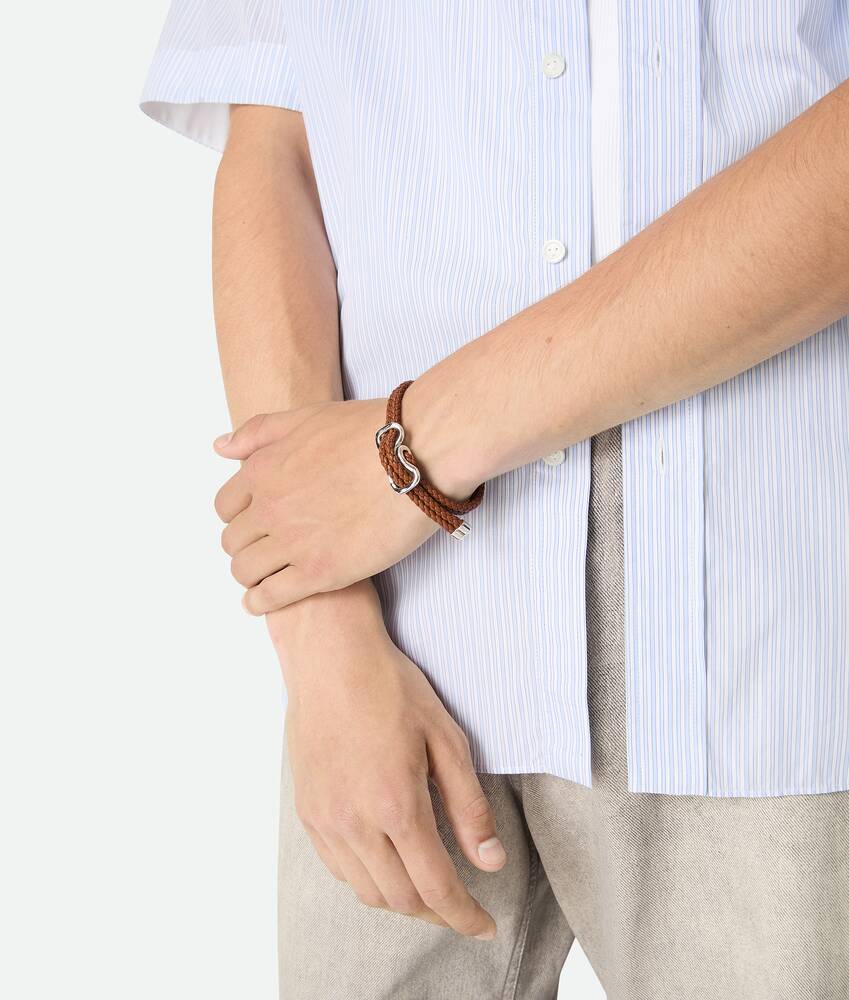 BOTTEGA VENETA 皮革手链