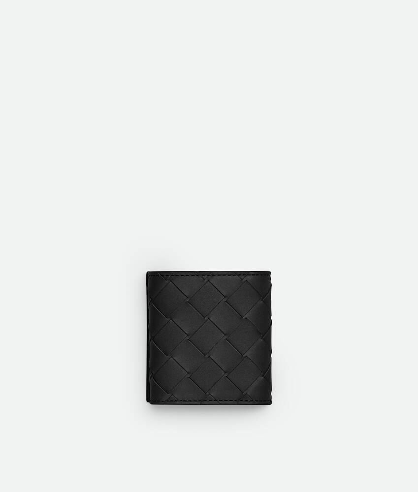 BOTTEGA VENETA Intrecciato编织折叠零钱包