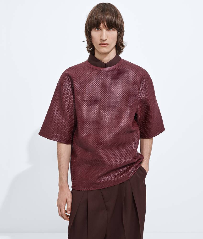 BOTTEGA VENETA 迷你Intrecciato编织T恤