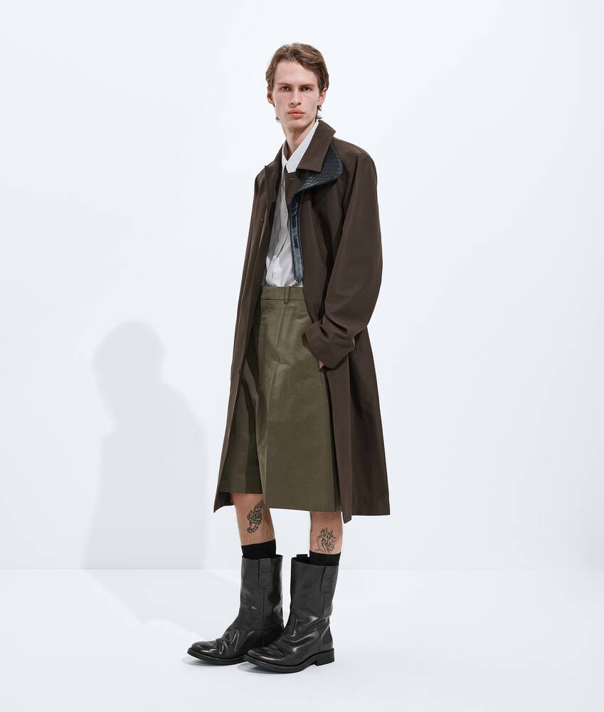 BOTTEGA VENETA 桑蚕丝配尼龙风衣