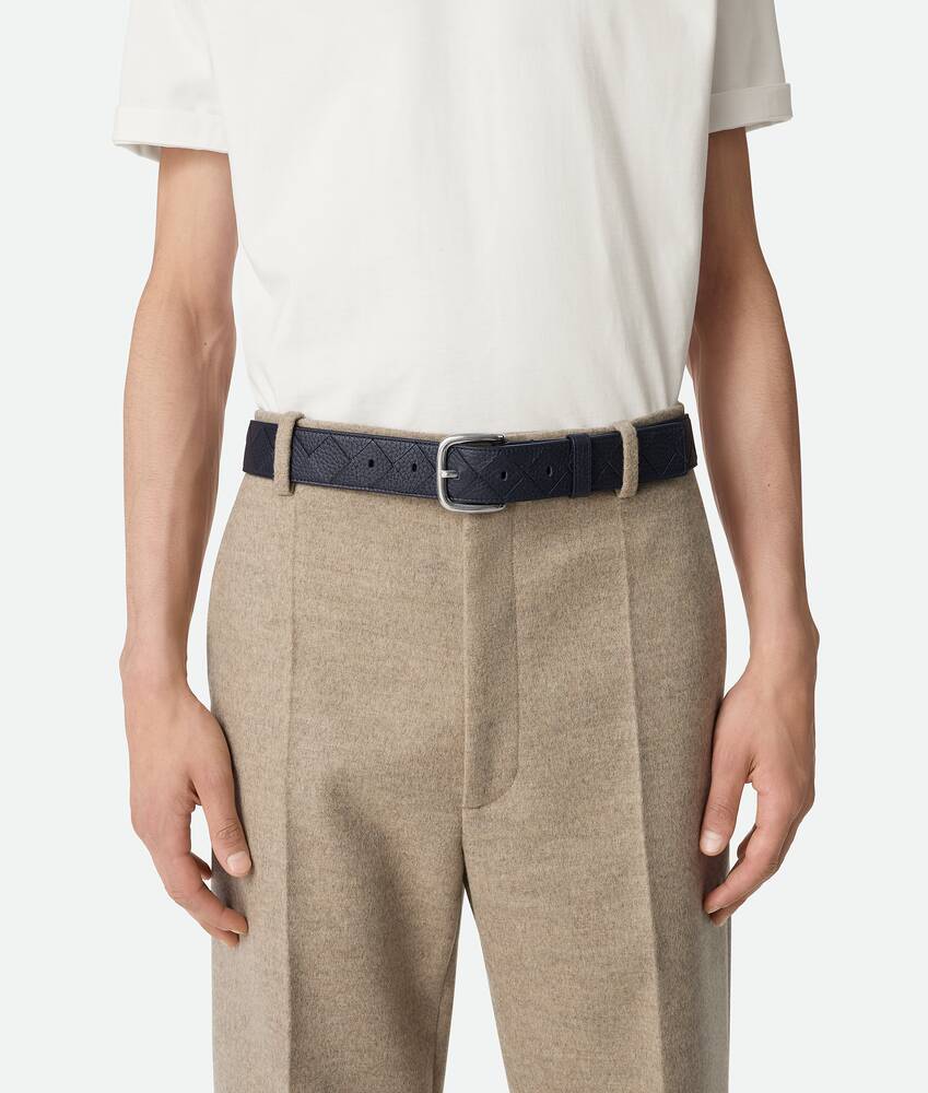 BOTTEGA VENETA Intrecciato编织腰带