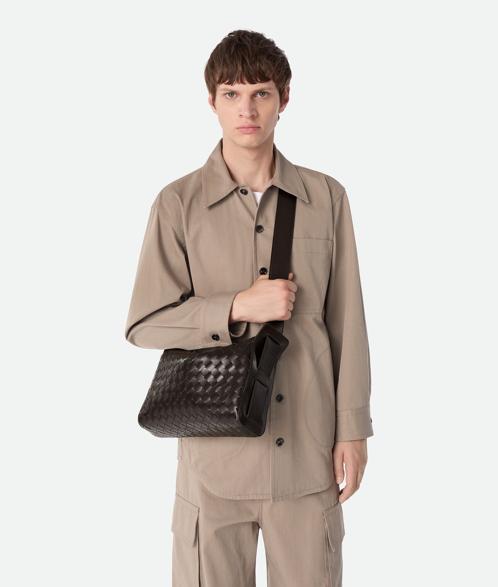 BOTTEGA VENETA Intrecciato编织Tribeca手提包