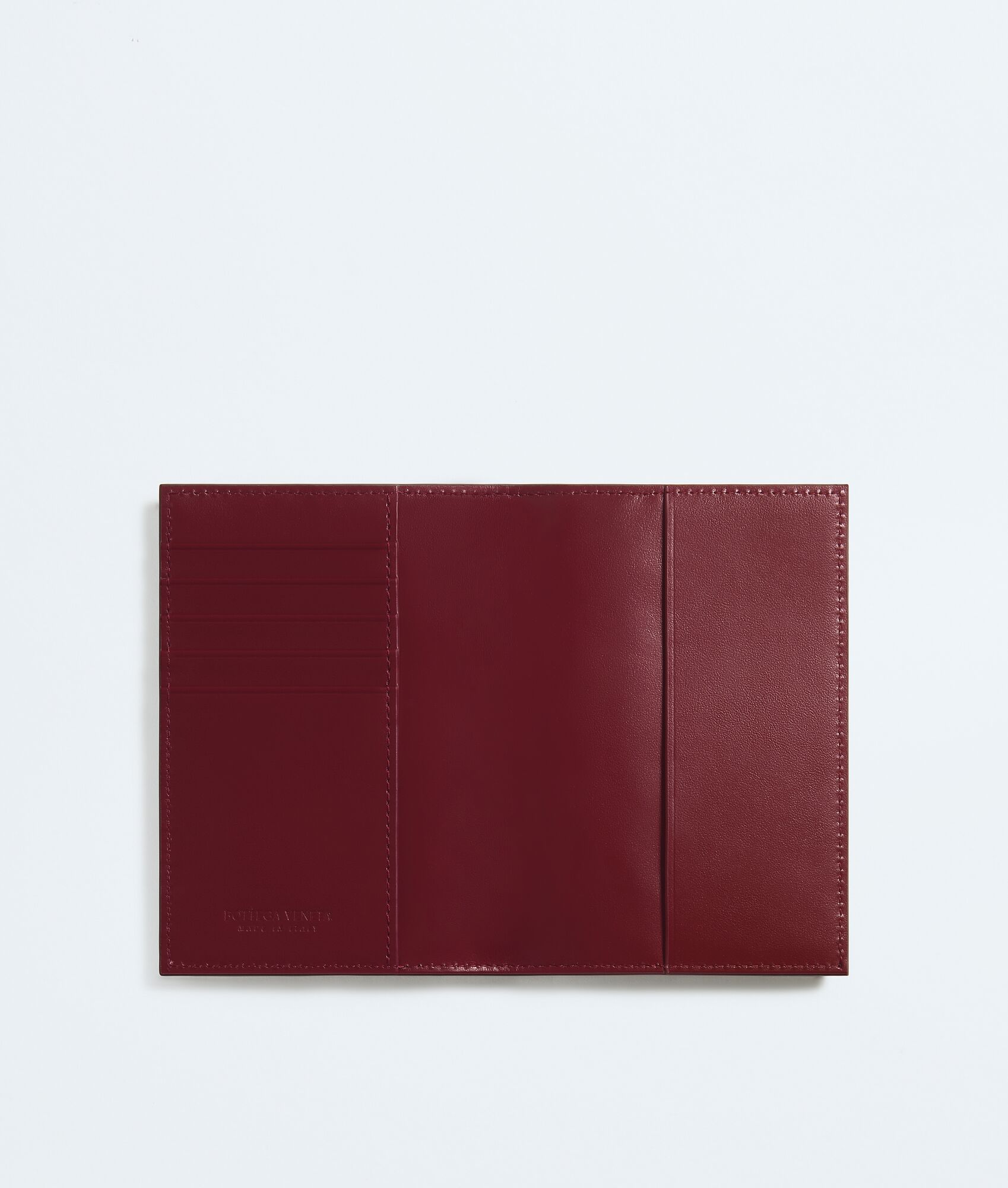 BOTTEGA VENETA Intrecciato编织护照夹