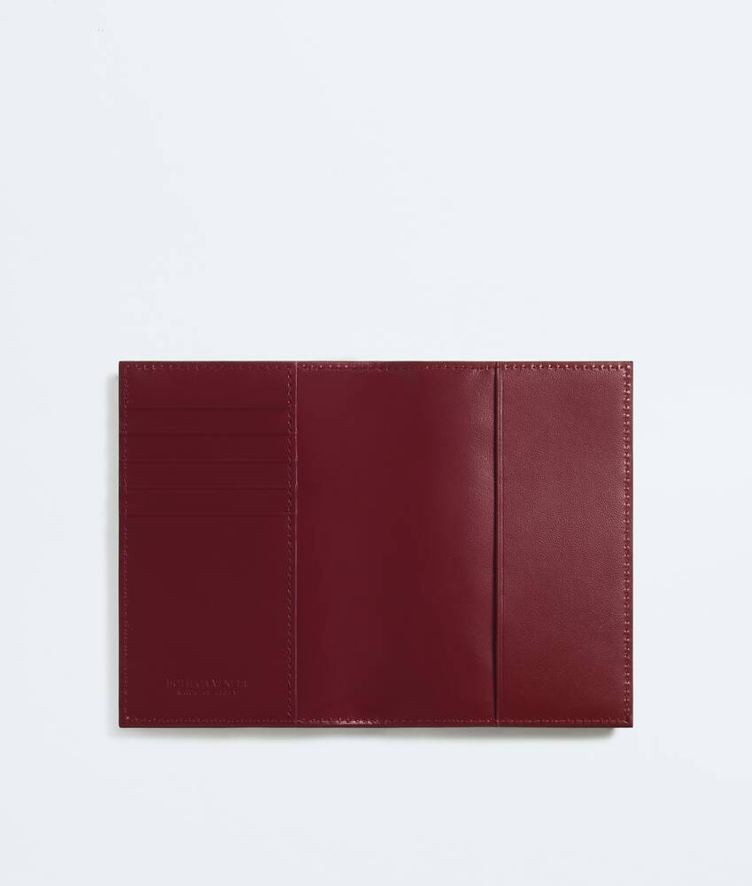 BOTTEGA VENETA Intrecciato编织护照夹