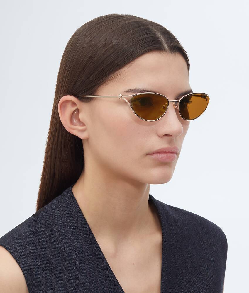 BOTTEGA VENETA Knot猫眼形太阳眼镜