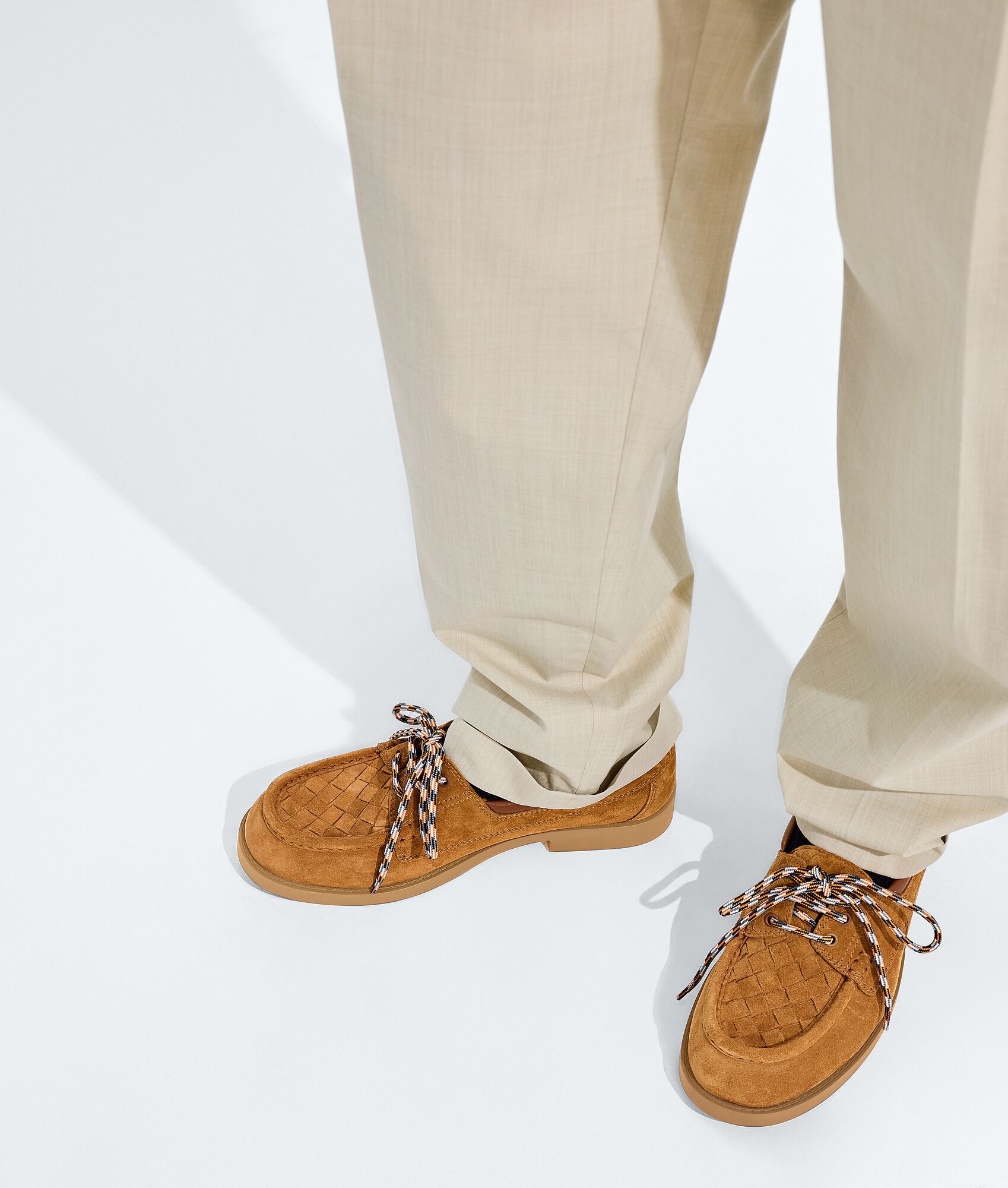 BOTTEGA VENETA 男士Pier船鞋