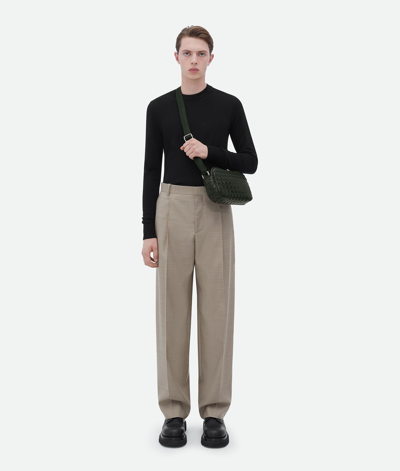 BOTTEGA VENETA 小号Intrecciato编织相机包