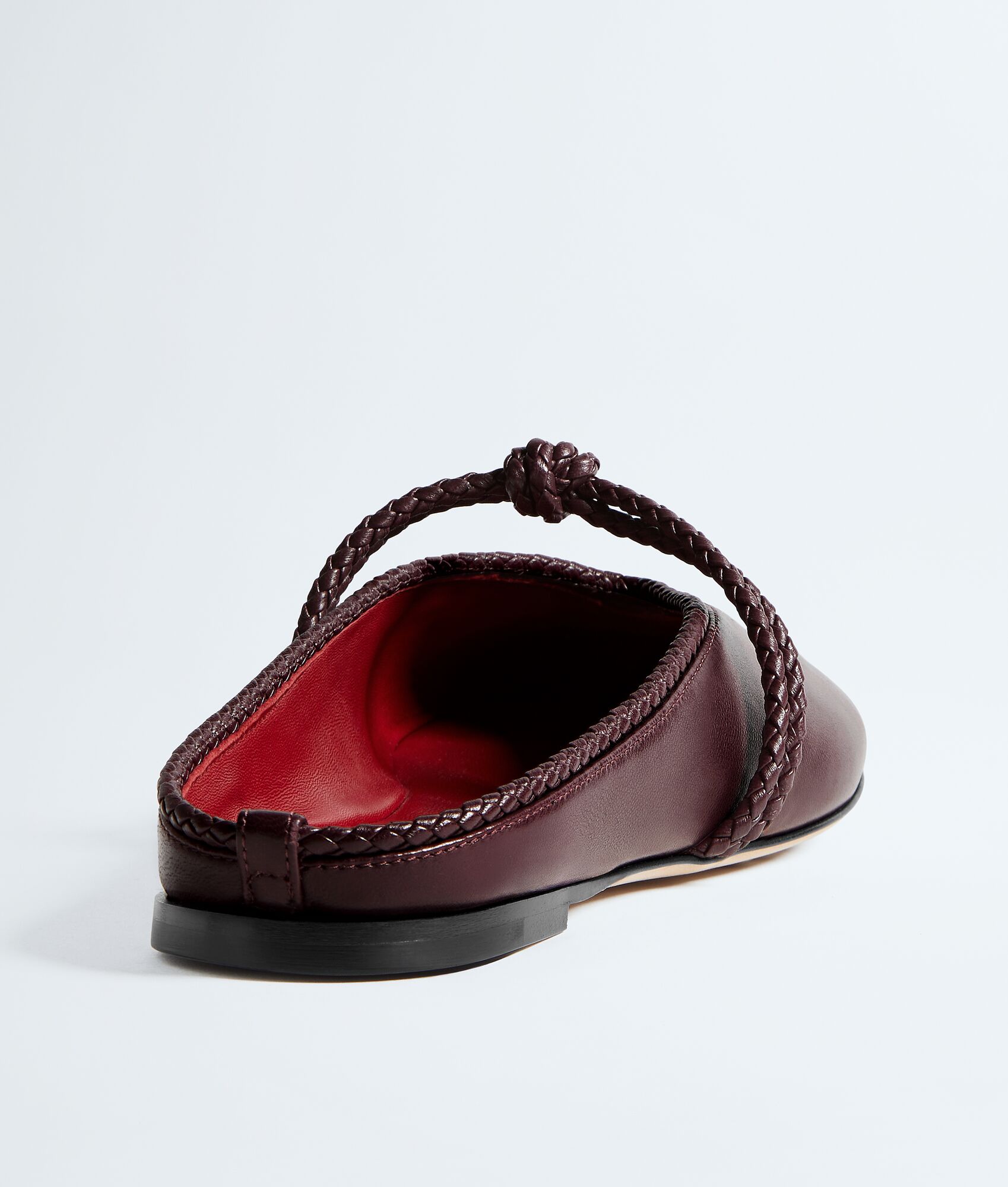 BOTTEGA VENETA 女士Rosa玛丽珍平底芭蕾舞鞋