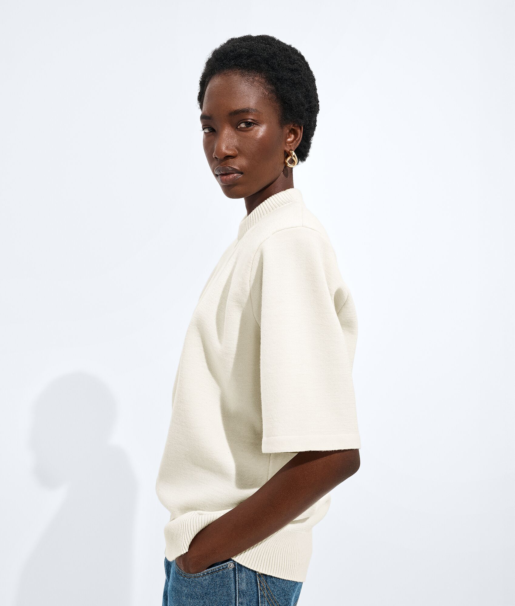 BOTTEGA VENETA 羊毛精裁上衣