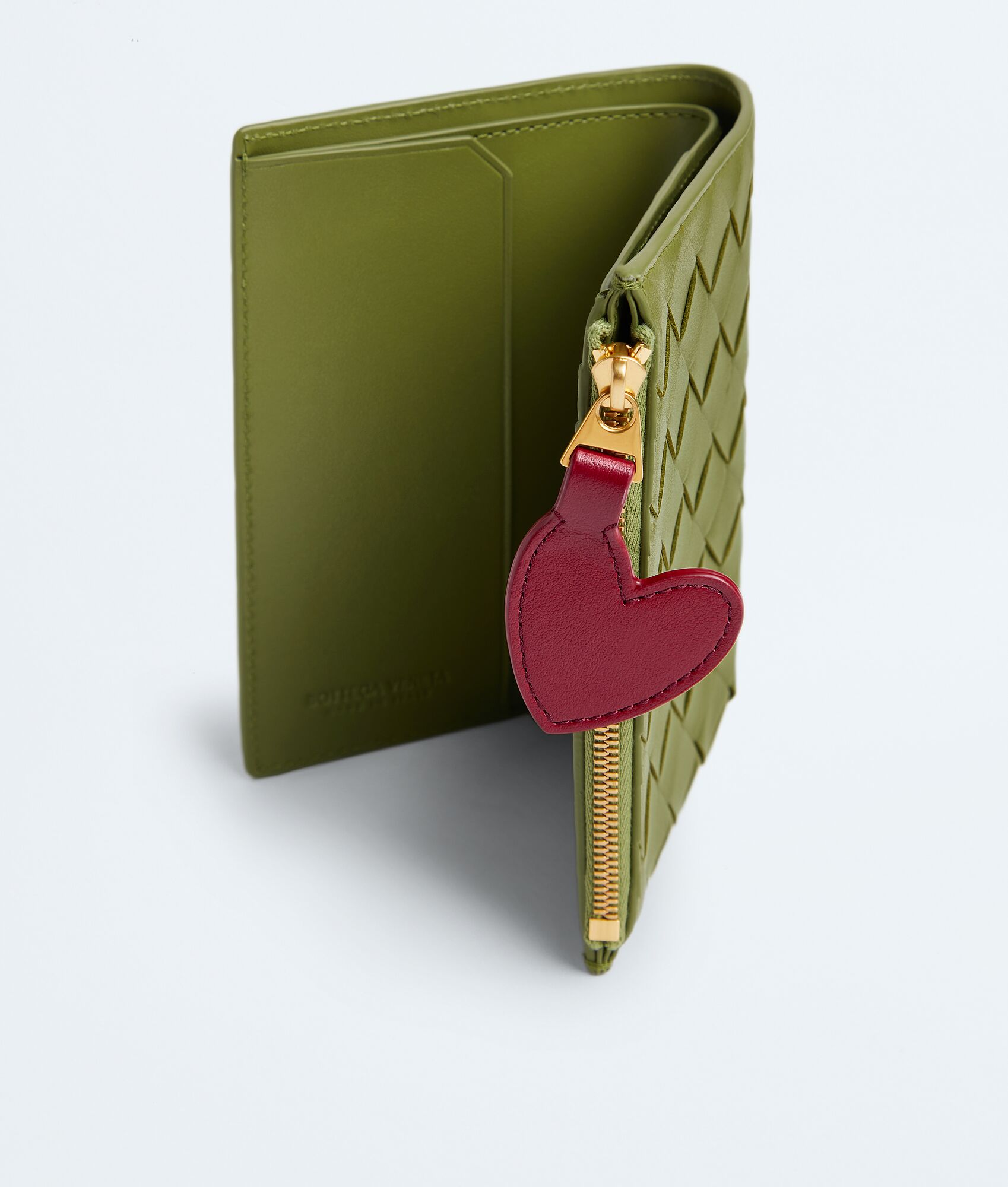 BOTTEGA VENETA Intrecciato编织护照夹