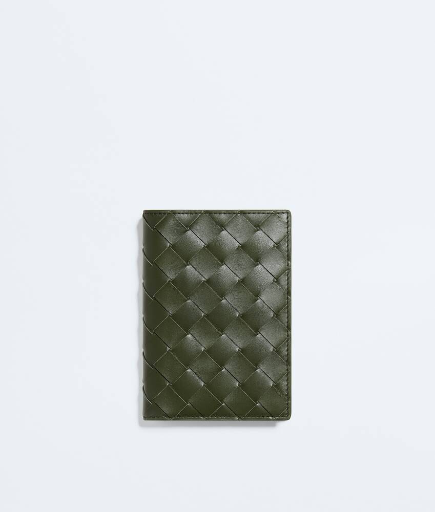 BOTTEGA VENETA Intrecciato编织护照夹