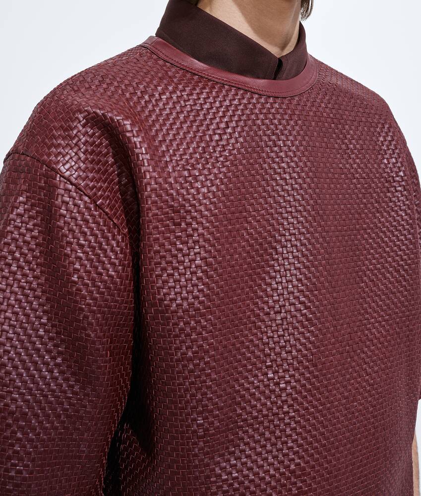 BOTTEGA VENETA 迷你Intrecciato编织T恤