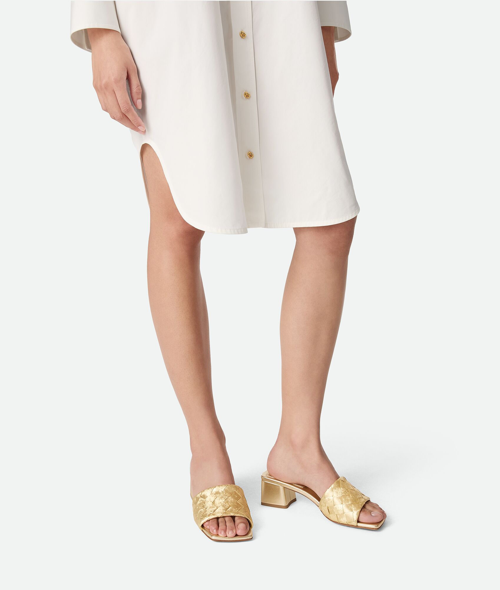 BOTTEGA VENETA 女士Parco穆勒鞋