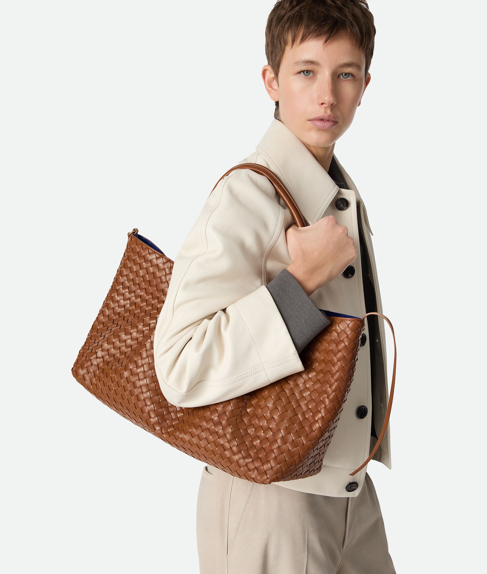 BOTTEGA VENETA 大号Pinacoteca托特手袋