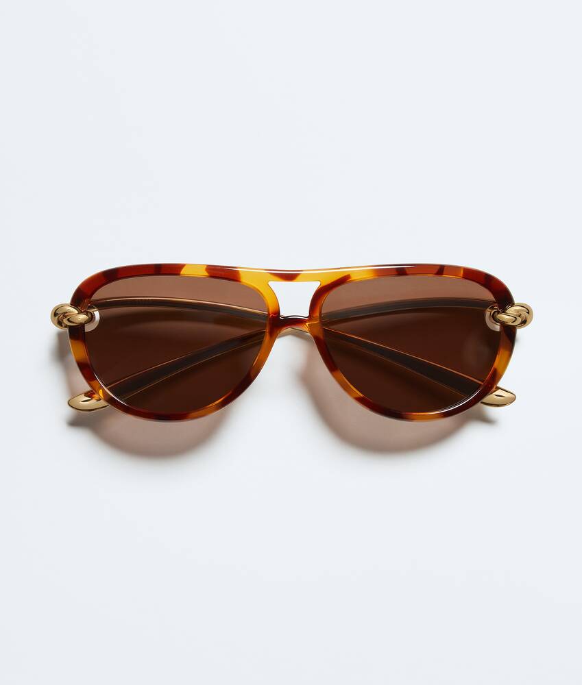 BOTTEGA VENETA Knot飞行员太阳眼镜