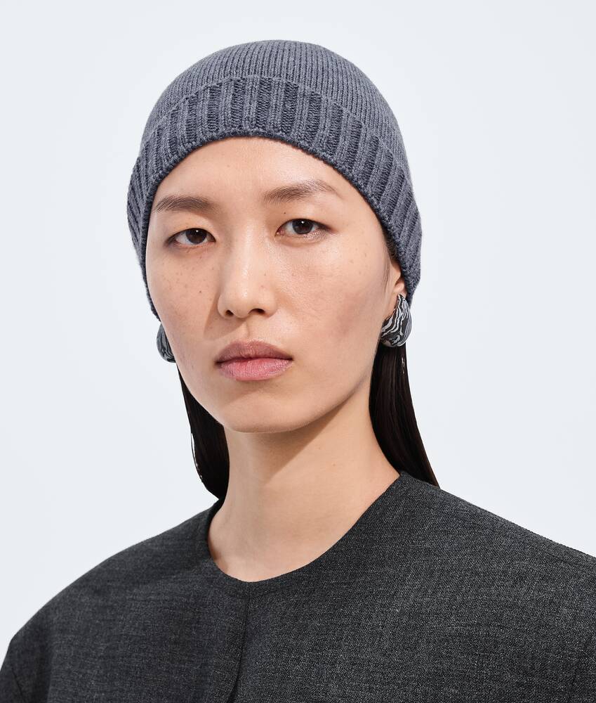 BOTTEGA VENETA 羊毛针织圆帽