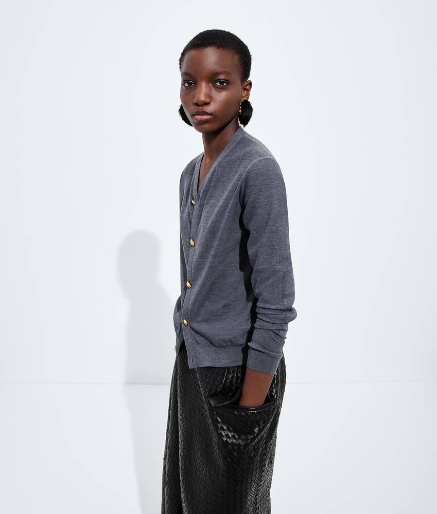 BOTTEGA VENETA 羊毛打底开衫 