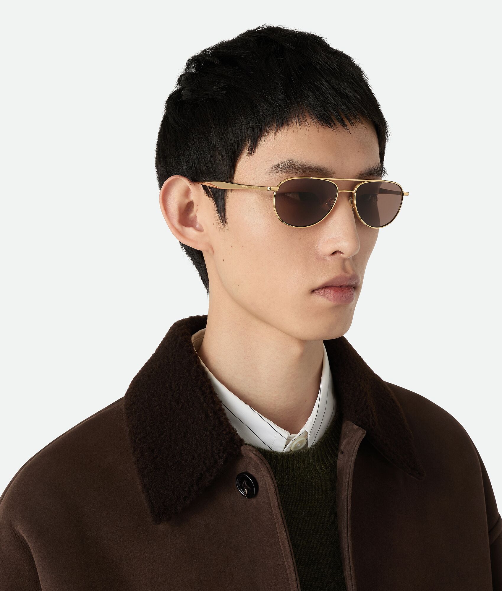 BOTTEGA VENETA Fin飞行员太阳眼镜