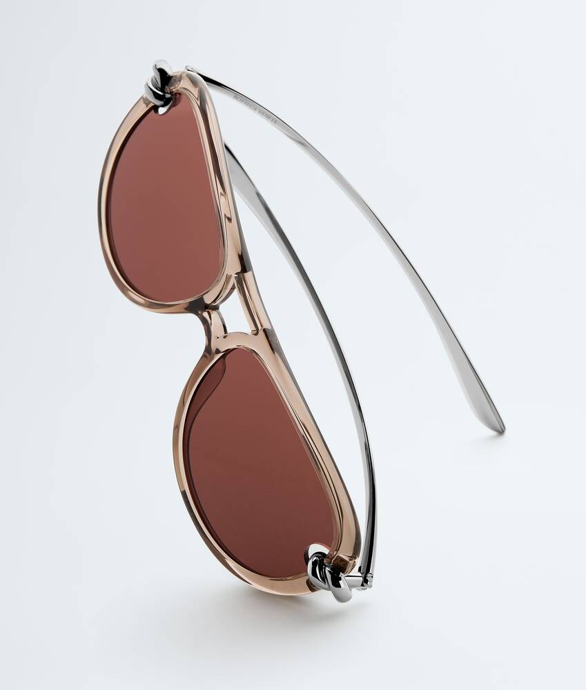 BOTTEGA VENETA Knot飞行员太阳眼镜