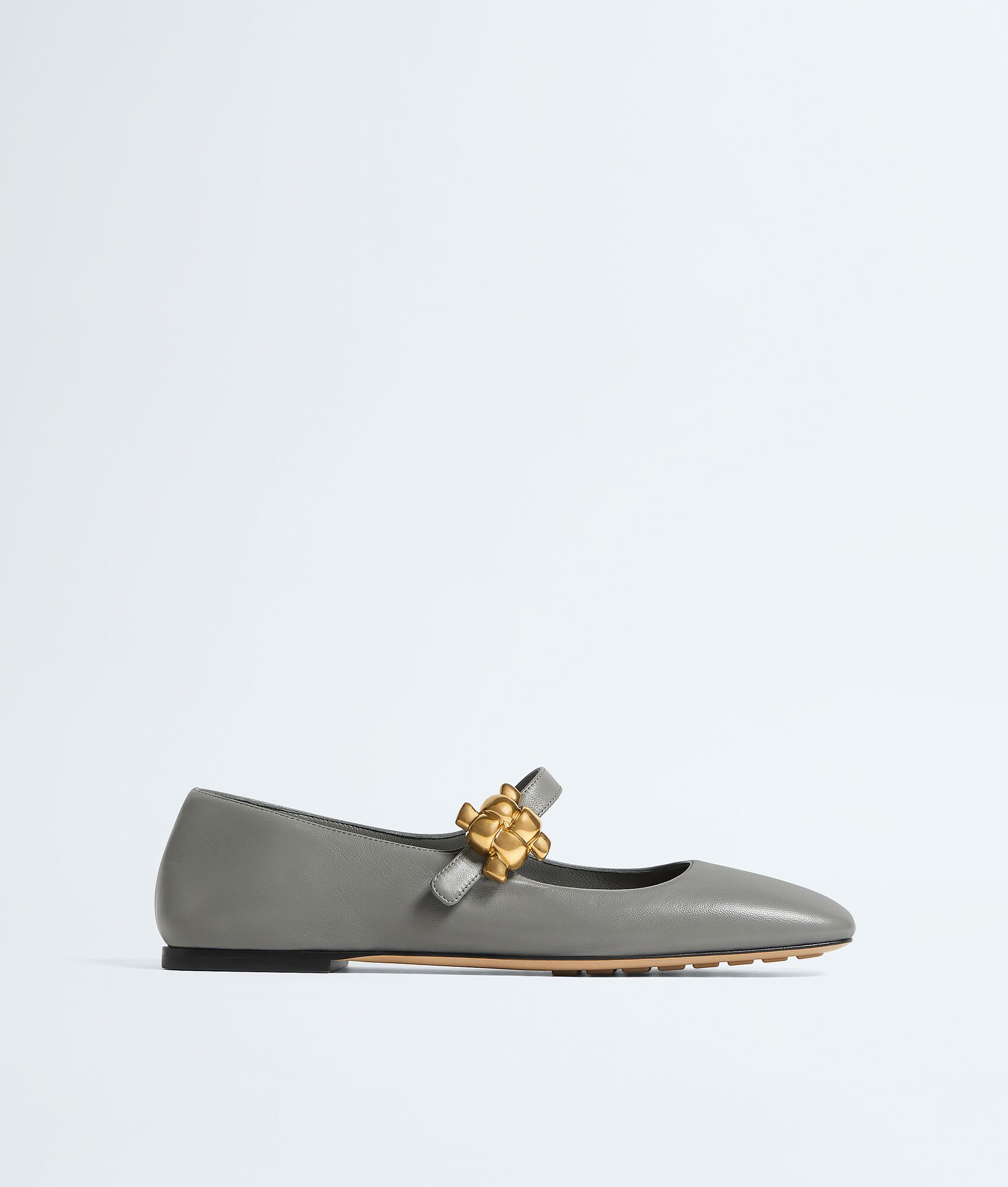 BOTTEGA VENETA 女士Charlotte玛丽珍平底芭蕾舞鞋