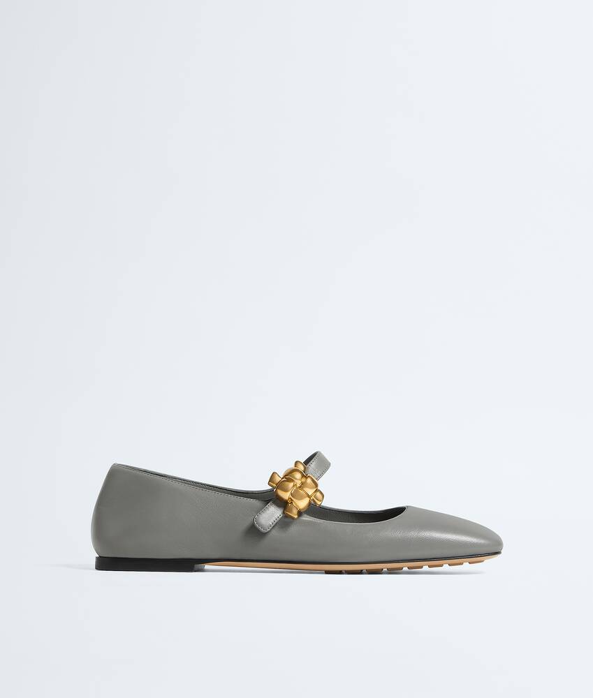 BOTTEGA VENETA 女士Charlotte玛丽珍平底芭蕾舞鞋