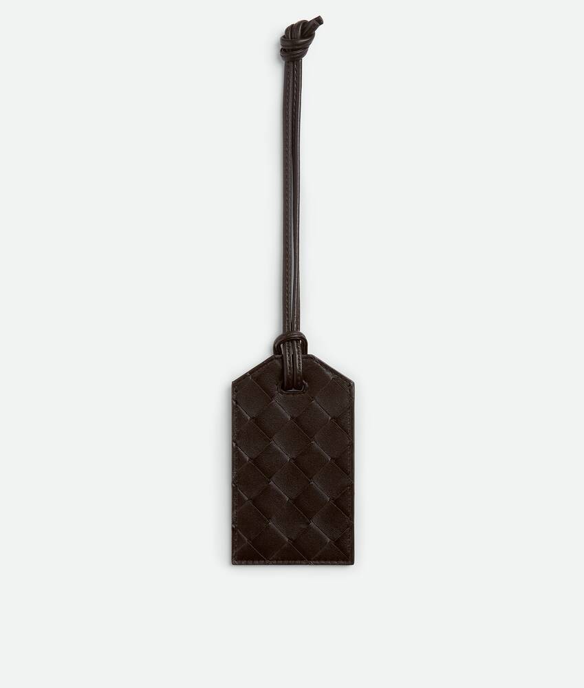 BOTTEGA VENETA Intrecciato编织绳带标签夹