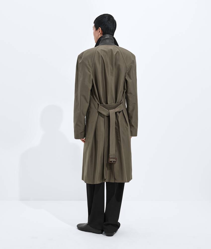 BOTTEGA VENETA 桑蚕丝配尼龙风衣