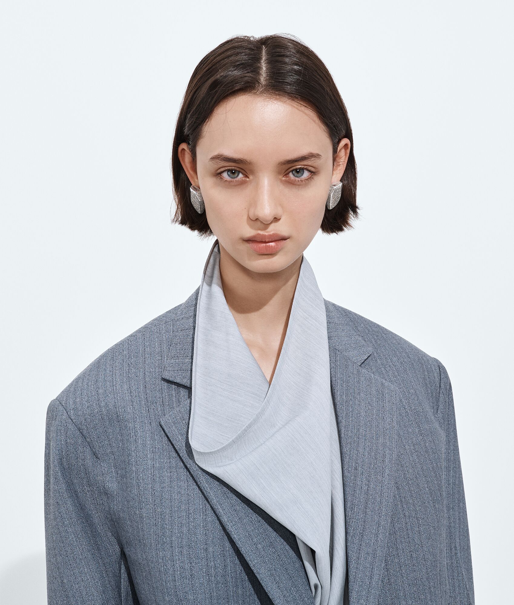 BOTTEGA VENETA 小号Prisma耳环