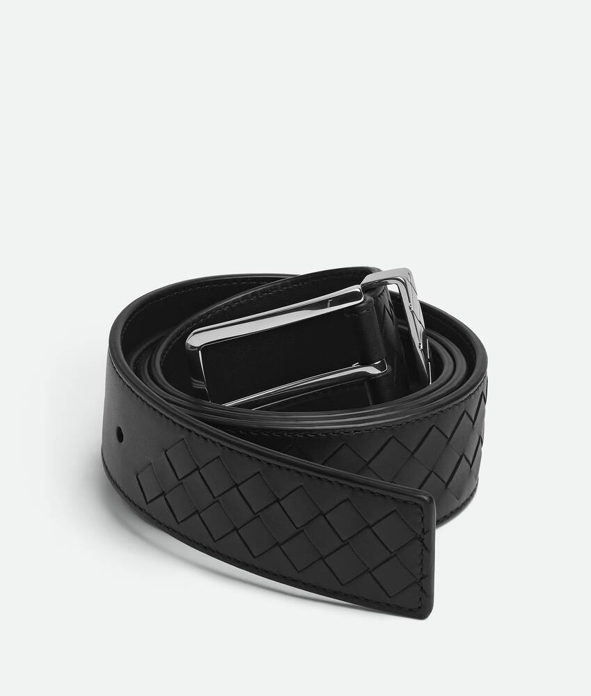 BOTTEGA VENETA Intreccio Loop编织圆环腰带