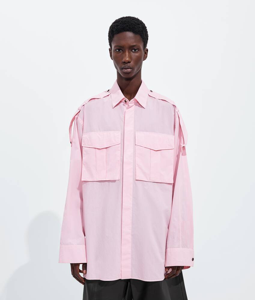 BOTTEGA VENETA 棉质府绸外套式衬衫