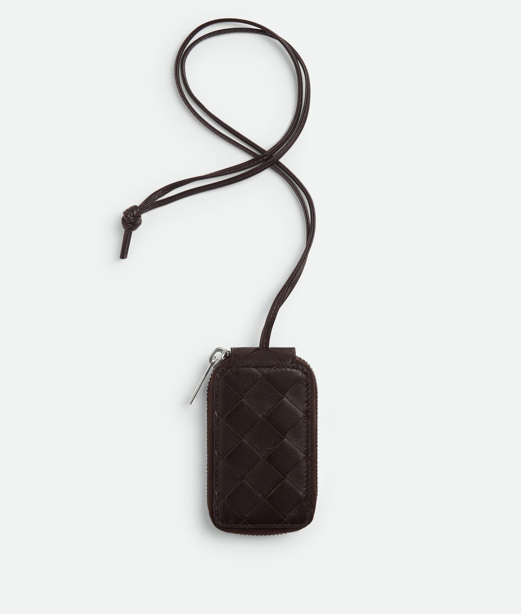 BOTTEGA VENETA Intrecciato编织汽车钥匙包