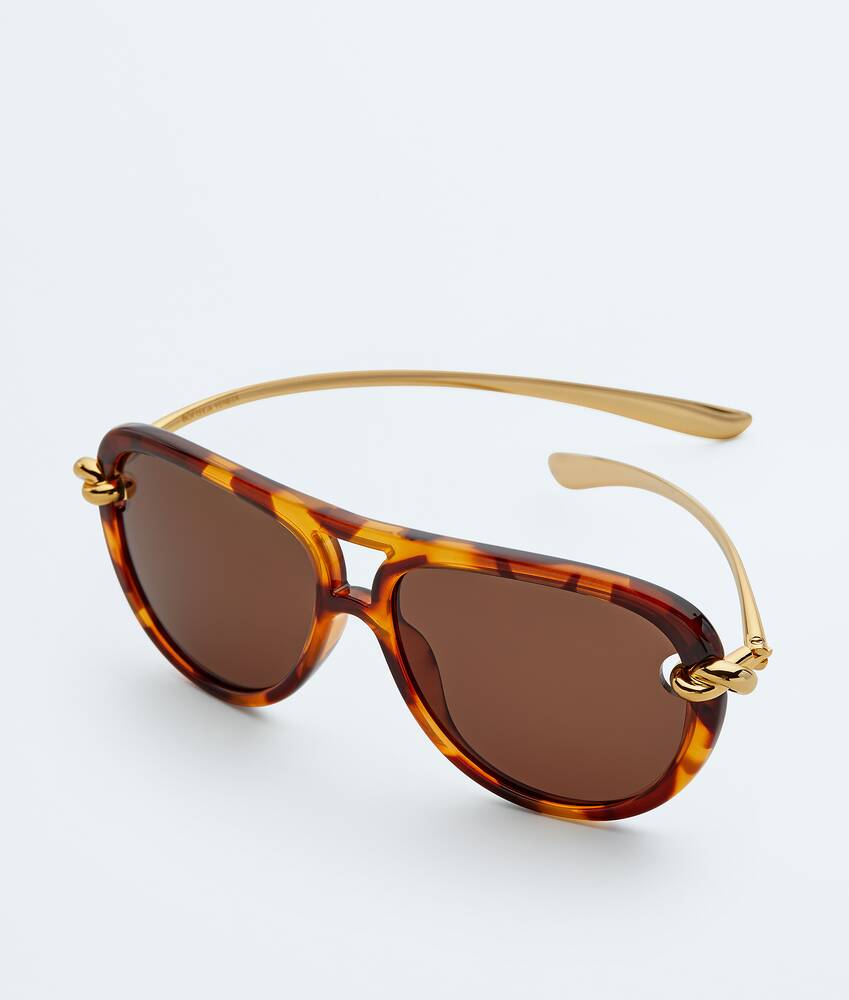 BOTTEGA VENETA Knot飞行员太阳眼镜