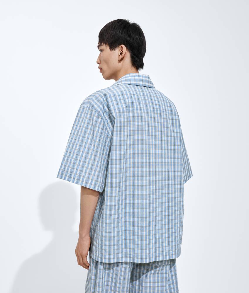 BOTTEGA VENETA 棉质配桑蚕丝睡衣式衬衫