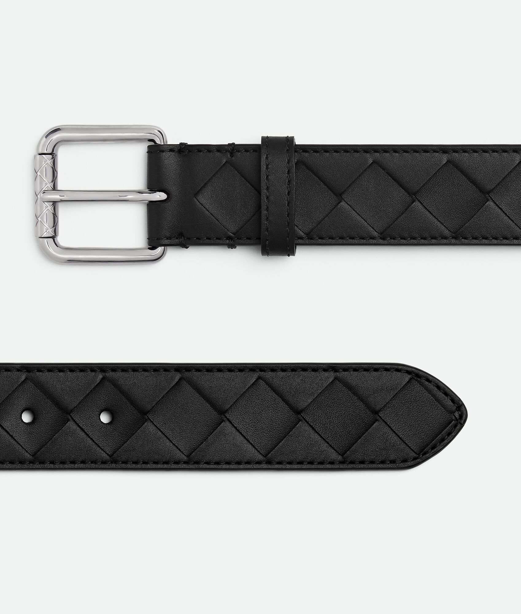 BOTTEGA VENETA Intrecciato编织腰带