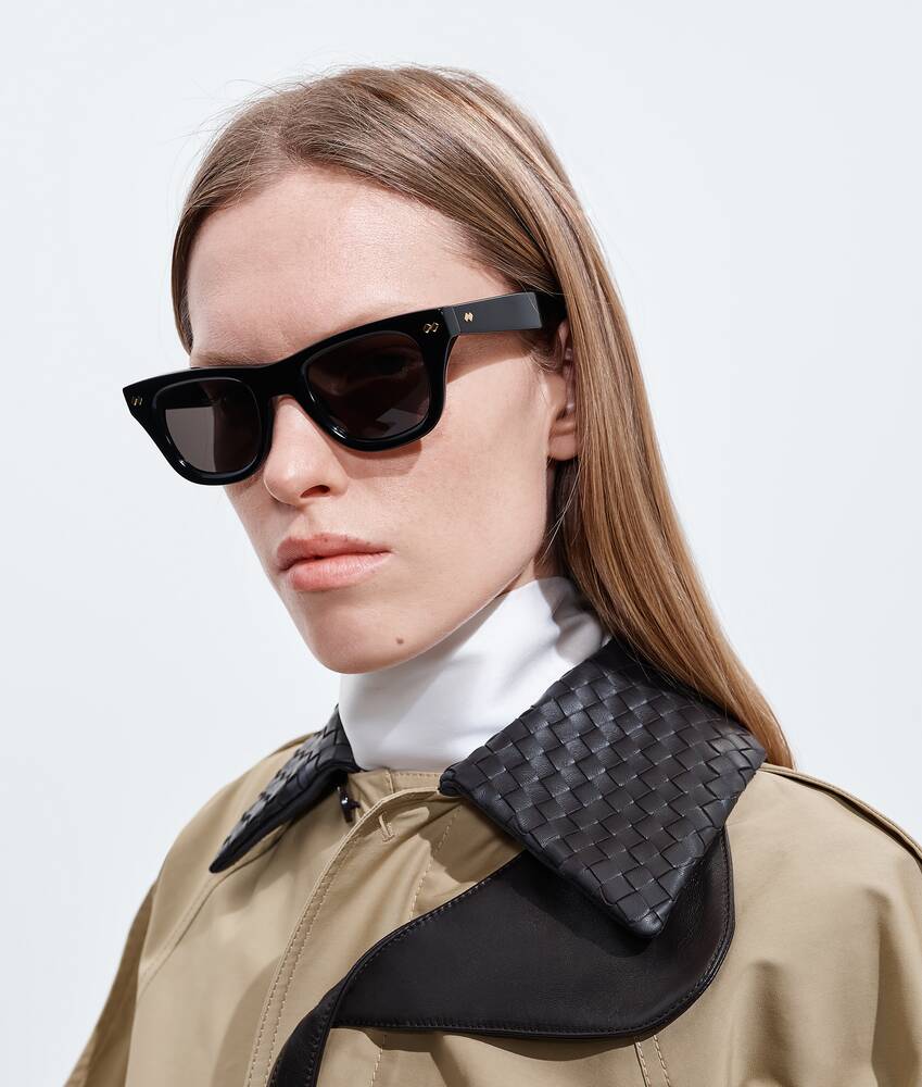 BOTTEGA VENETA Dizzy方形太阳眼镜