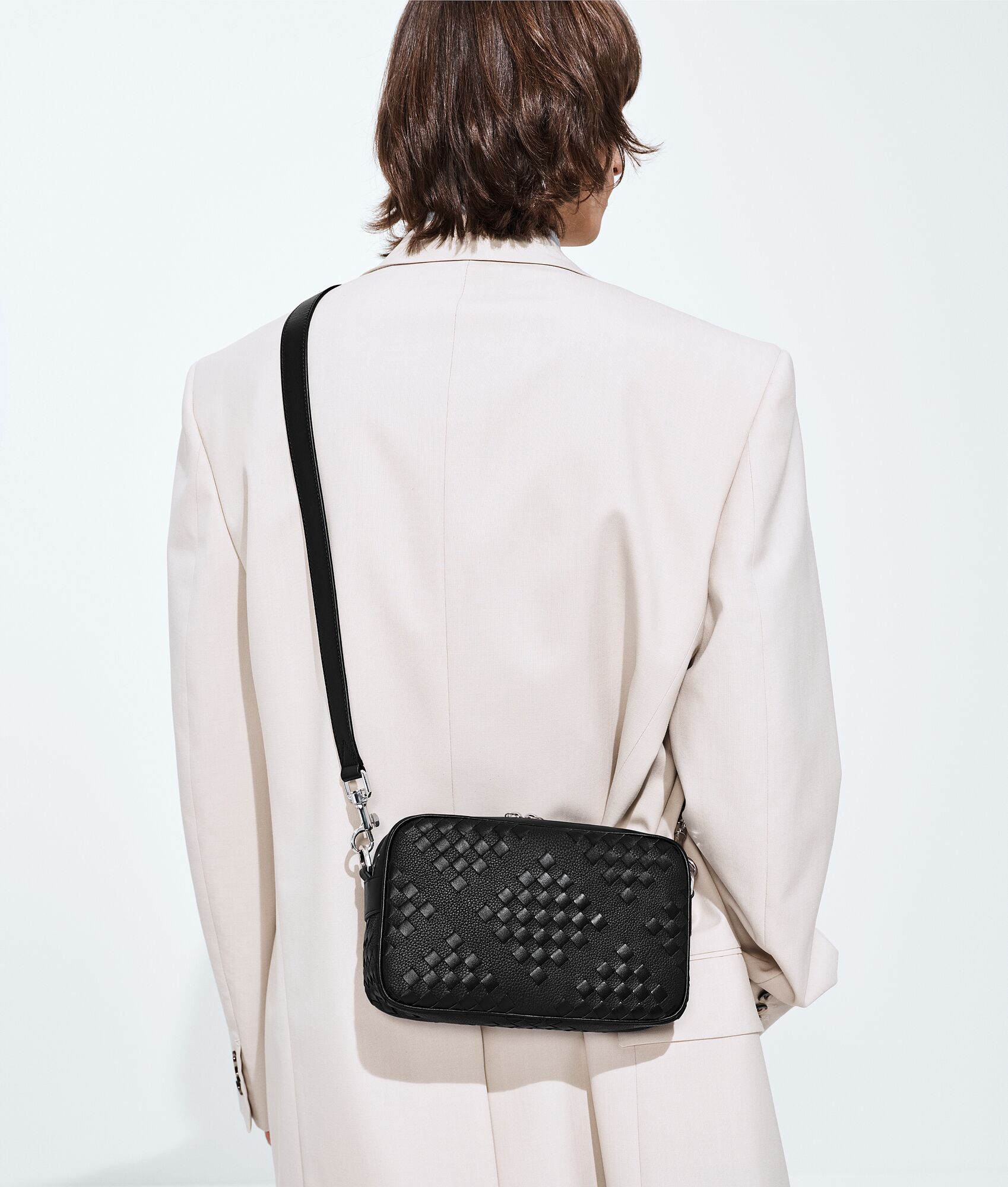 BOTTEGA VENETA 小号Intrecciato编织相机包