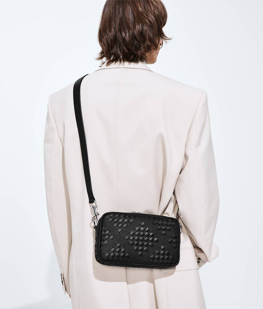 BOTTEGA VENETA 小号Intrecciato编织相机包