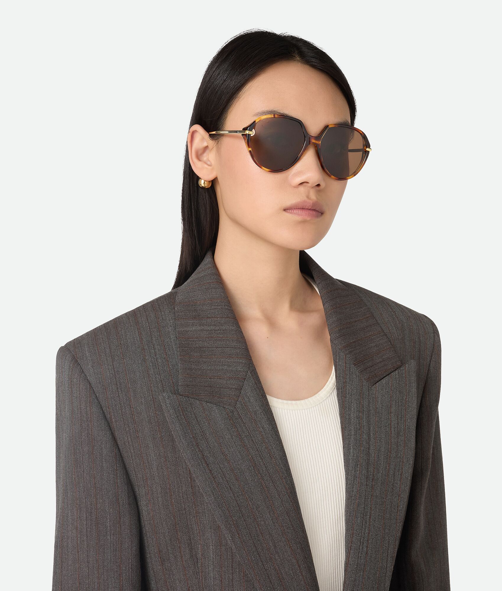 BOTTEGA VENETA Drop方形太阳眼镜