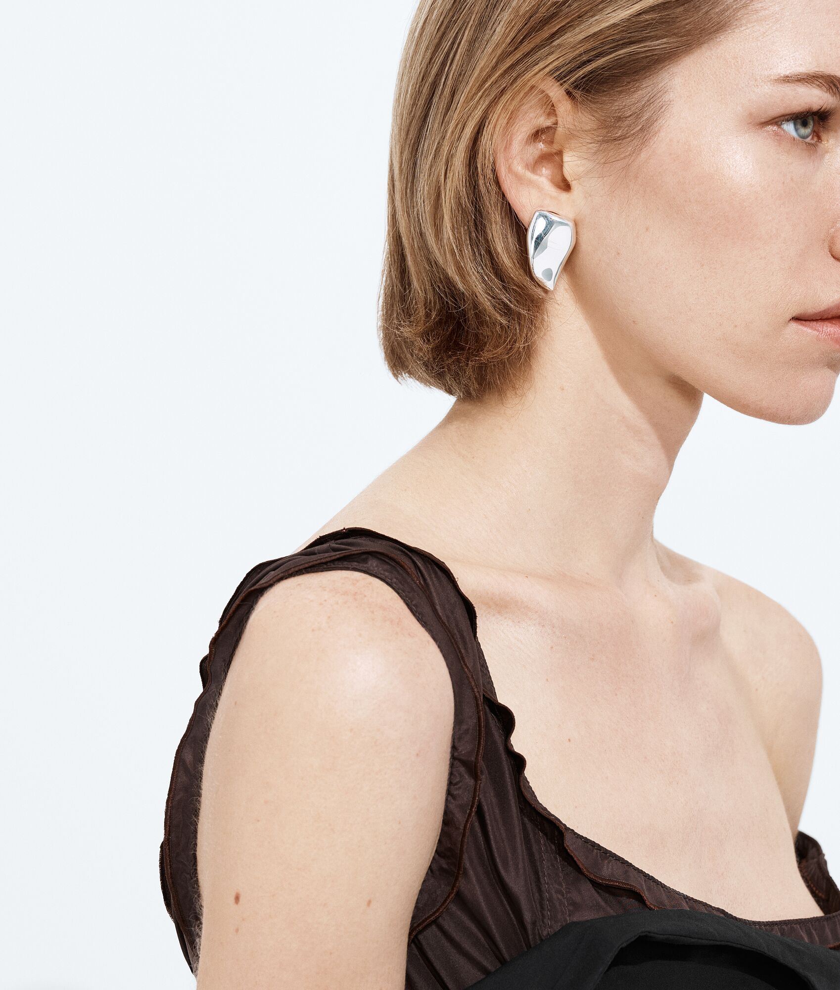 BOTTEGA VENETA 小号Prisma耳环