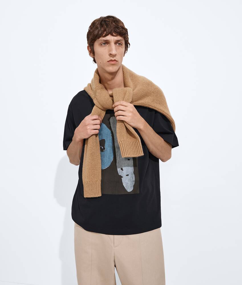 BOTTEGA VENETA 棉质针织印花T恤 
