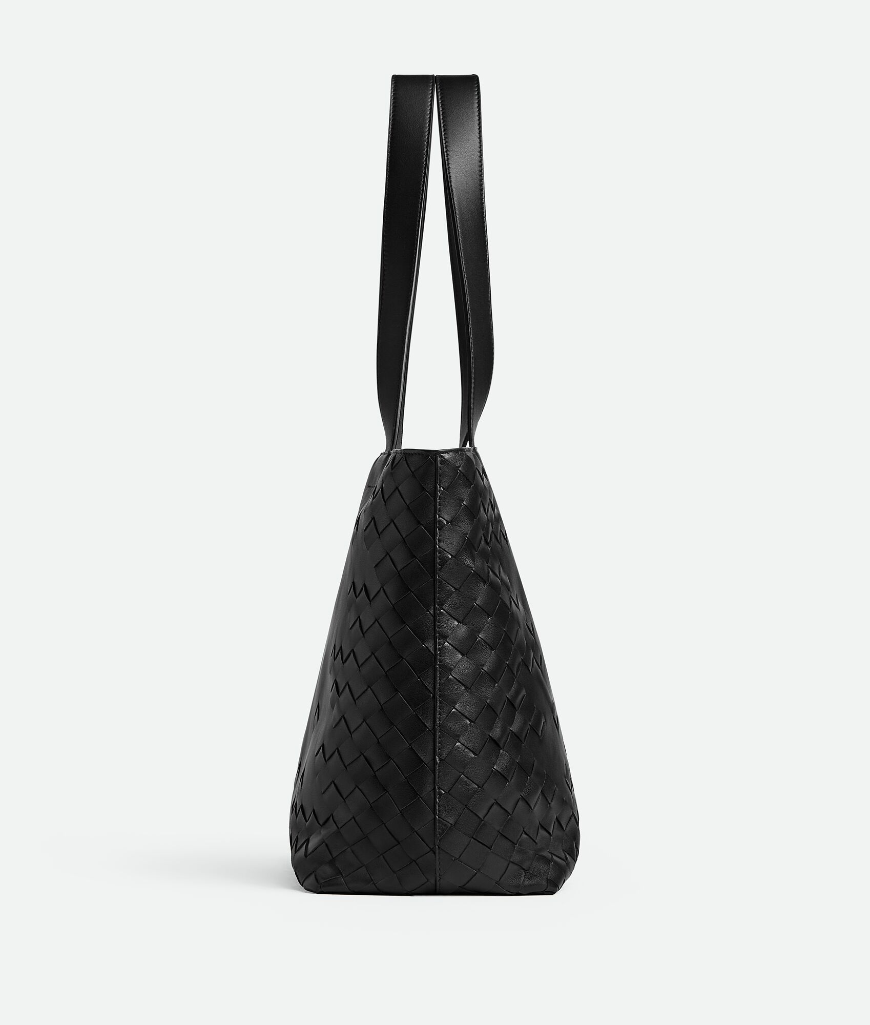 BOTTEGA VENETA 小号Intrecciato编织拉链托特手袋