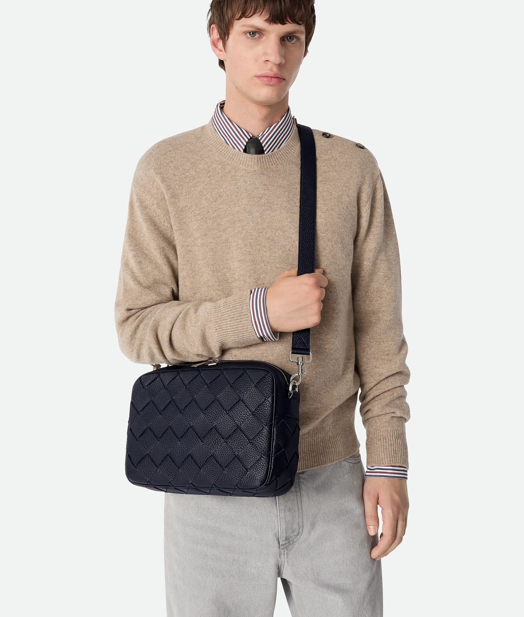 BOTTEGA VENETA Intrecciato编织相机包