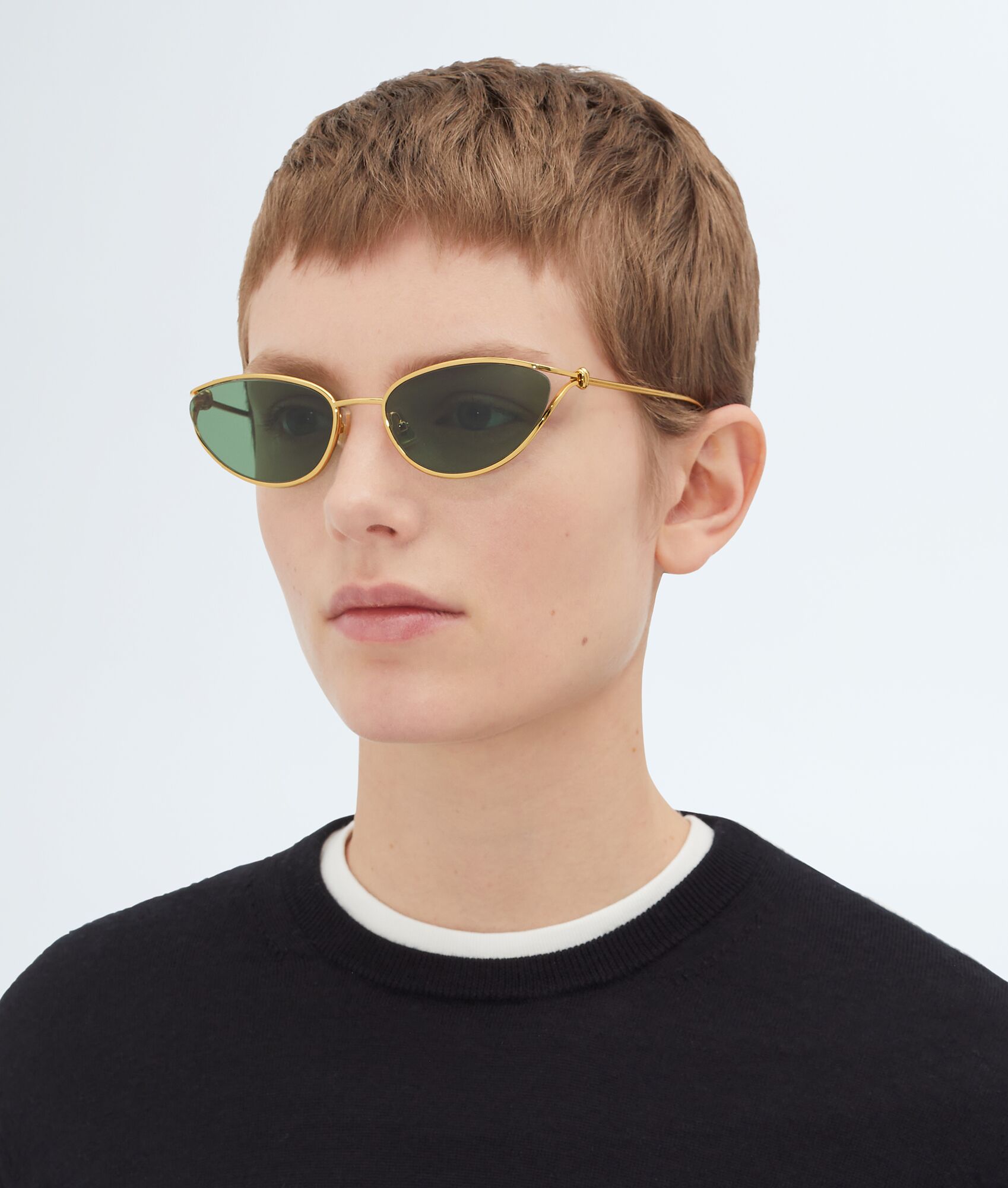 BOTTEGA VENETA Knot猫眼形太阳眼镜